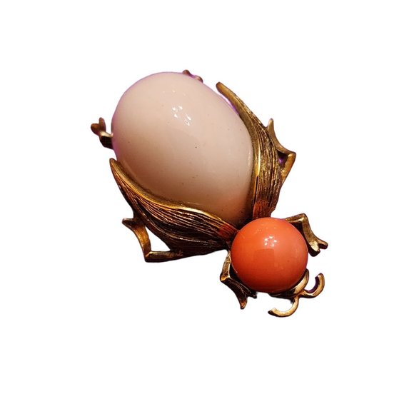 Vintage Panetta Signed Glass Bug Brooch (A2093) - Picture 2 of 6